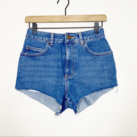 ASOS Pants - [ASOS] Ultra High Rise Cutoff Denim Jean Shorts